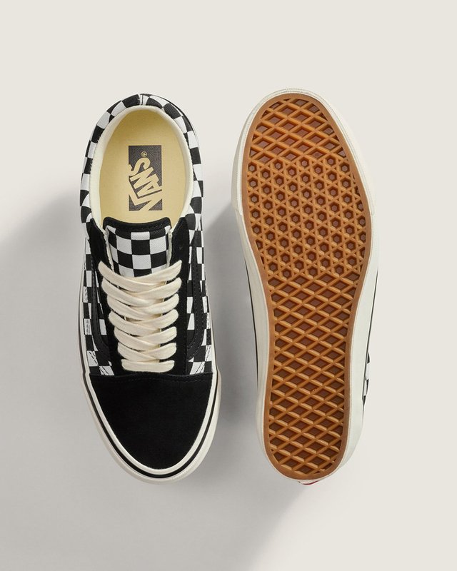 Tênis Old Skool Lx Checkerboard Black Marshmallow