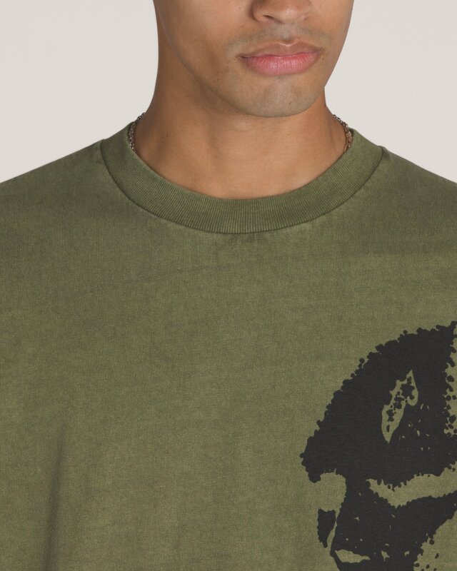 Camiseta Skate Mike G Skull Ss Tee Grape Leaf