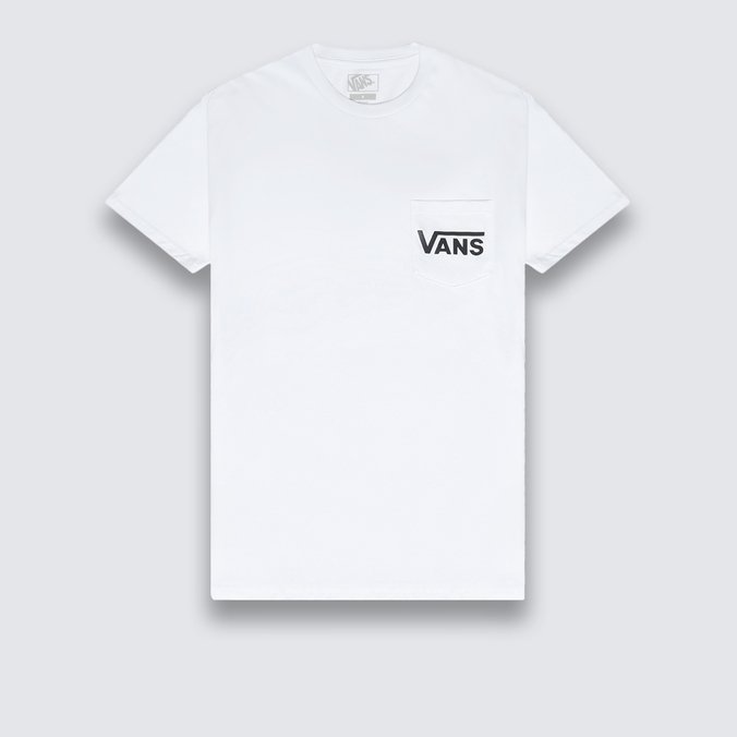Camiseta Style 76 Back Ss Tee White Black