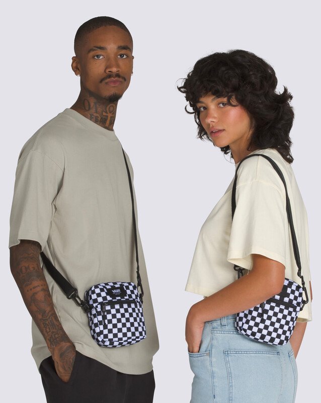 Bolsa Bail Shoulder Black White
