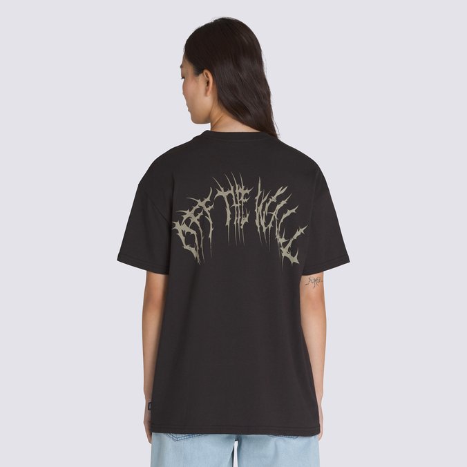 Camiseta Metal University Oversized Ss Arch Black