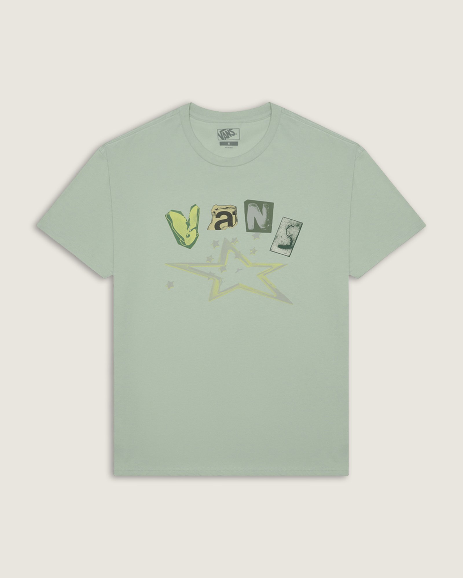 Camiseta Ss Perforate Os Gray Olive | Vans