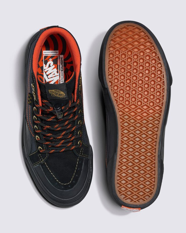 Tênis Skate Sk8-Hi Spitfire Black Flame