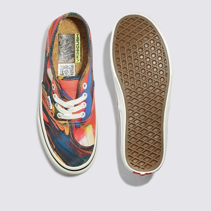 Tenis Authentic Sf Resin Rainbow Multi Marshmallow Vans
