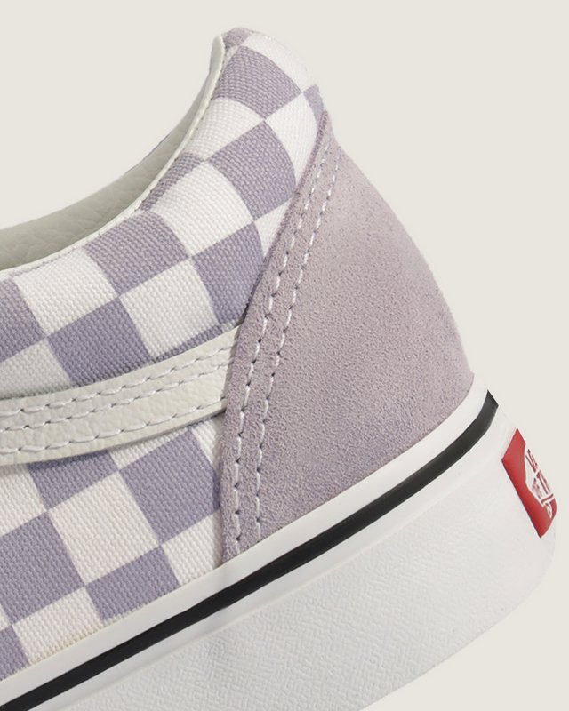 Tênis Old Skool Mesh Matte Checkerboard Purple True White