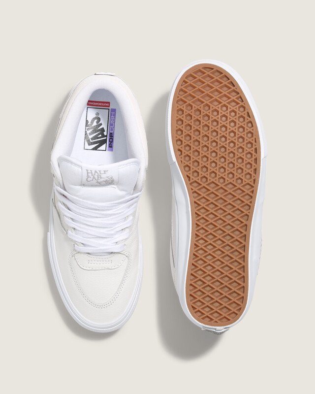 Tênis Skate Half Cab Skate Daz White White