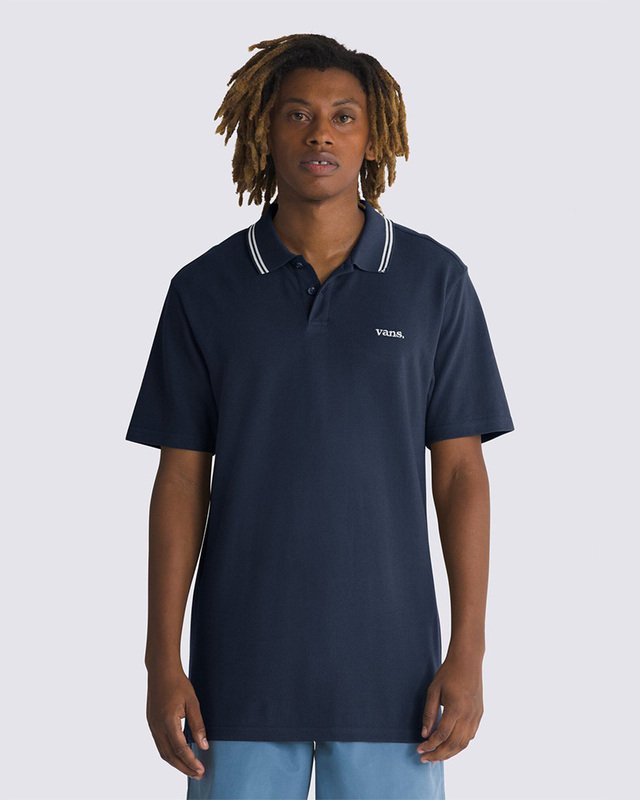 Camiseta Halecrest SS Polo Dress Blues Vans