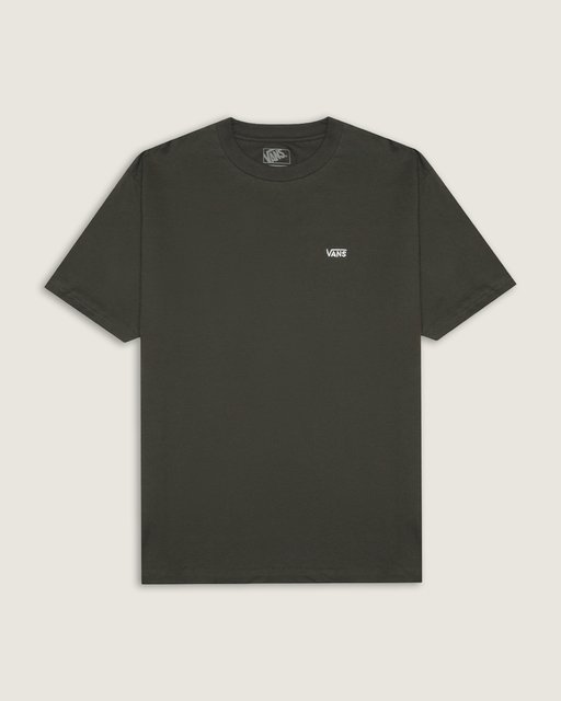 Camiseta Core Basics Tee Coal Brown White | Vans