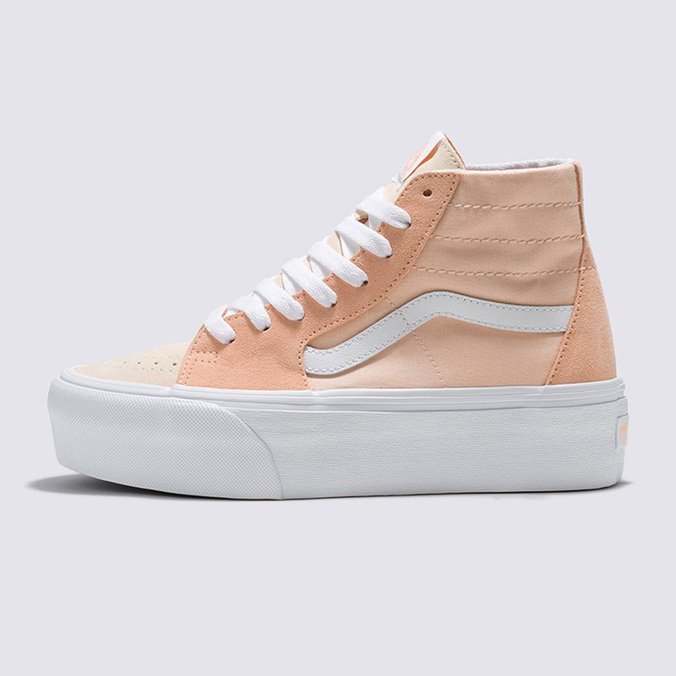 Tênis Sk8-Hi Tapered Stackform Color Block Peach