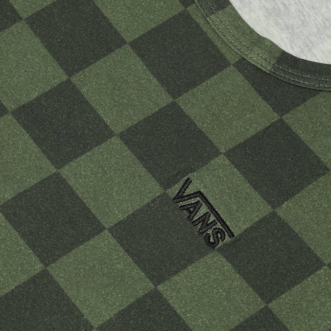Camiseta Checker Olivine Tank Olivine