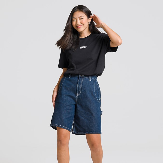 Short Groundwork Long Denim Short Dark Denim