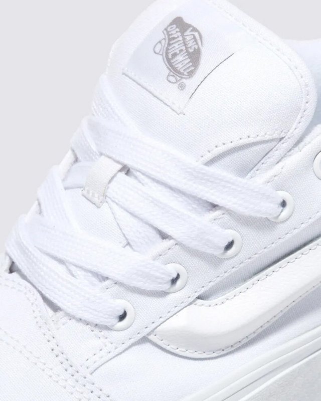 Tênis Knu Skool Stack True White