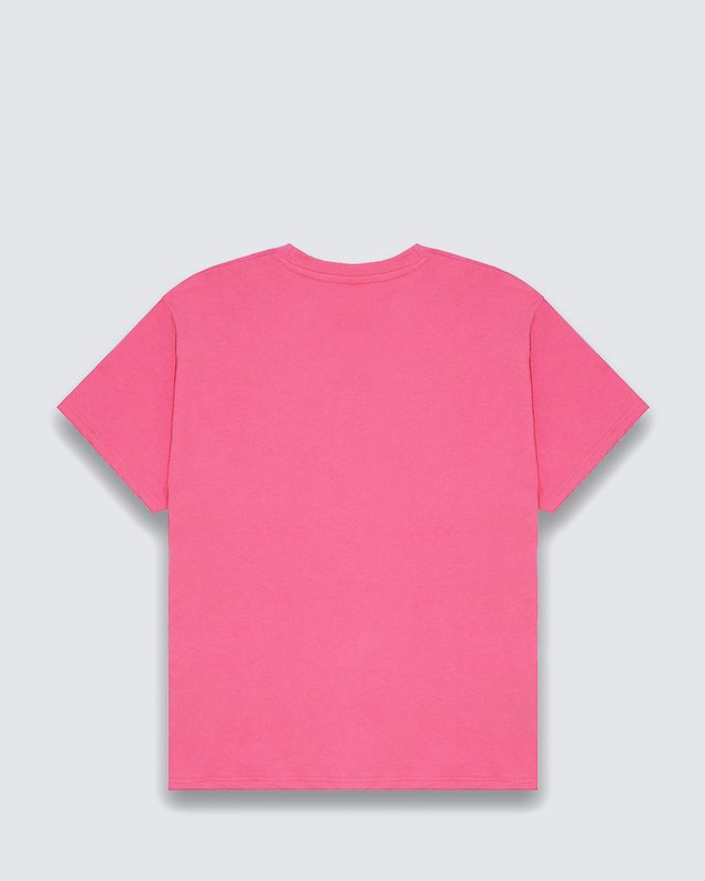 Camiseta Flying V Crew Girl Ss Infantil Magenta