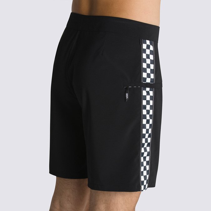 Boardshort The Daily Sidelines Black-White