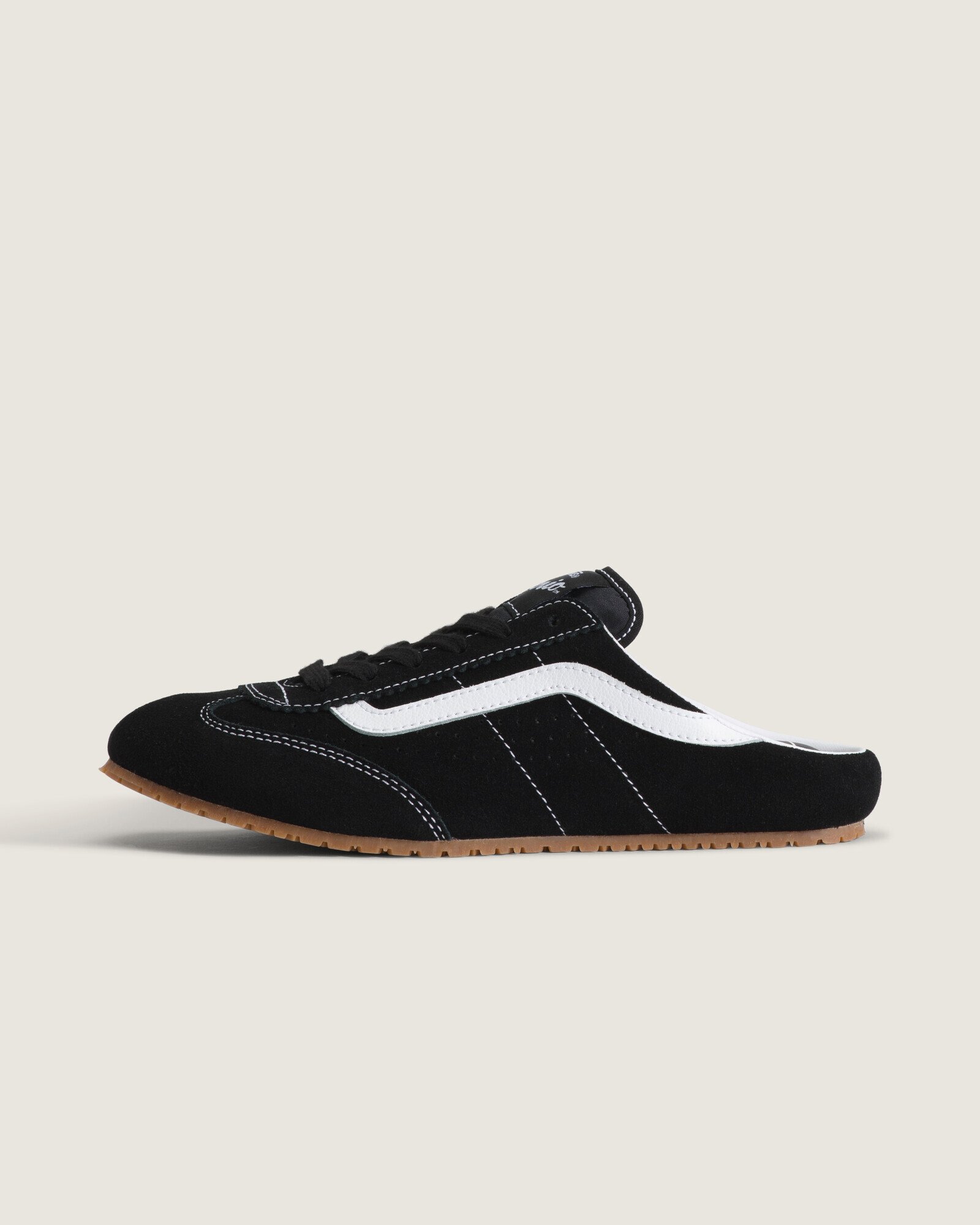 Tênis Super Lowpro Mule Black White | Vans