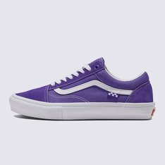 Os clássicos do skate ganham ultra resistência para a progressão máxima. Completamente redesenhada para o skate moderno, a coleção Skate Classics oferece mais do que os skatistas precisam para permitir evolução no skate. Com silhueta icônica no cabedal de camurça e lona, o Tênis Skate Old Skool Liberty Purple mantém a estética do Old Skool™ original que você já conhece, atualizado com todos os benefícios de desempenho que os skatistas exigem.