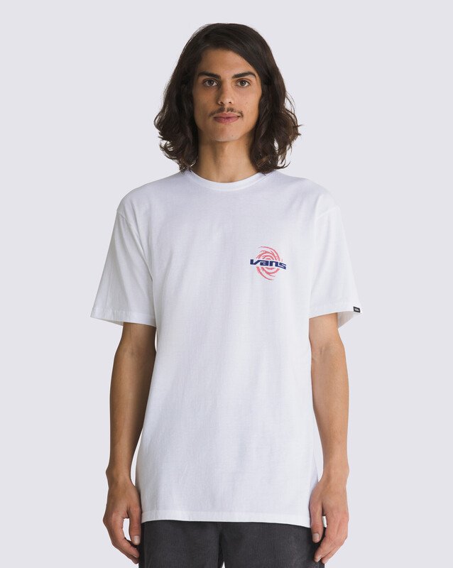 Camiseta Wormhole Warped White