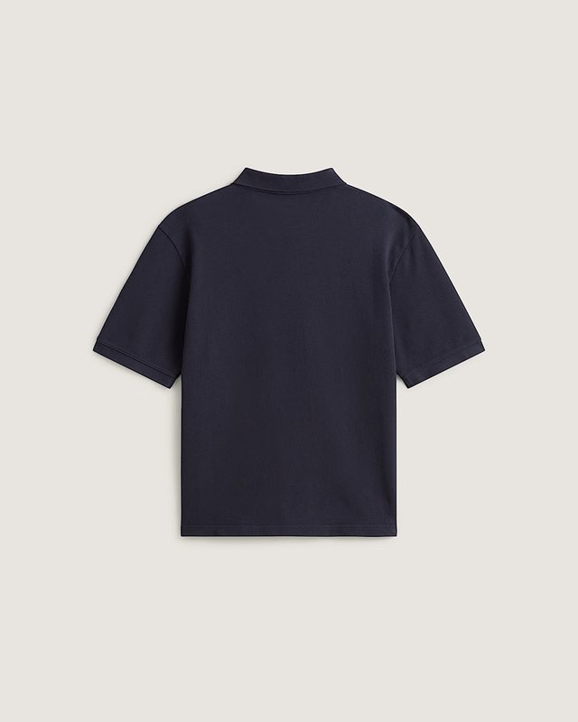 Camiseta Manga Curta Vans X Rowan Z Washed Polo Parisian Night