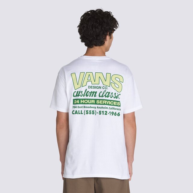 Camiseta Ss Shop Front White Sunny Yellow