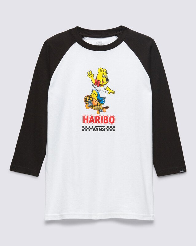 Camiseta Ls Infantil Haribo White Black