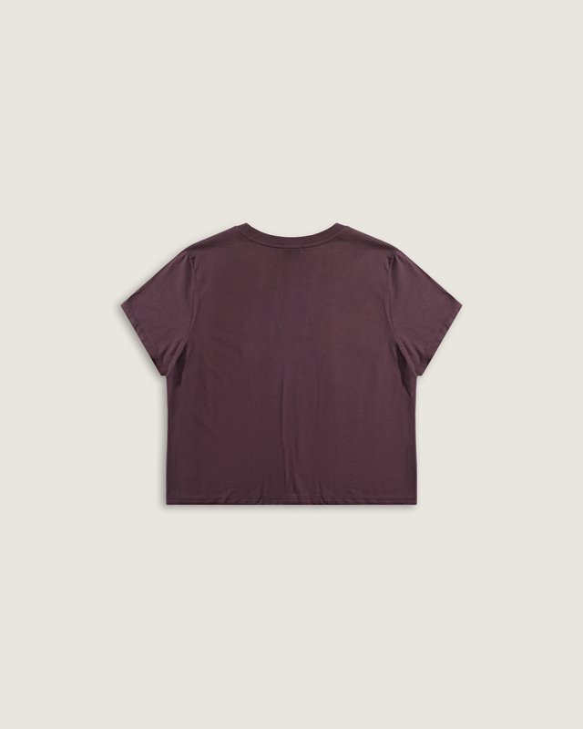 Camiseta Manga Curta Ronde Vans Port Brown