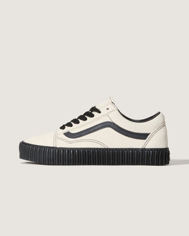 Tênis Old Skool Creeper Bridge Grunge Classic White