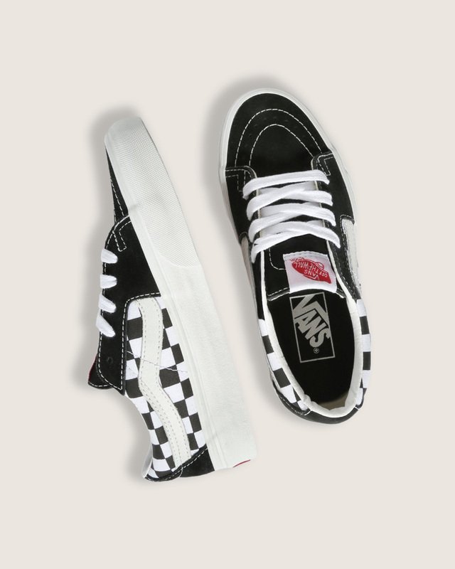 Tênis Sk8-Low Black Checkerboard