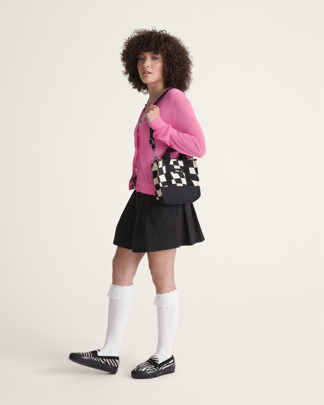 Bolsa Tote Lil Pergs Marshmallow Checkerboard