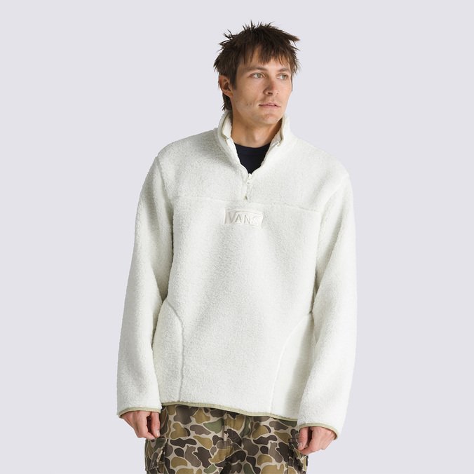 Moletom Vans Boxed Sherpa Qzip Marshmallow