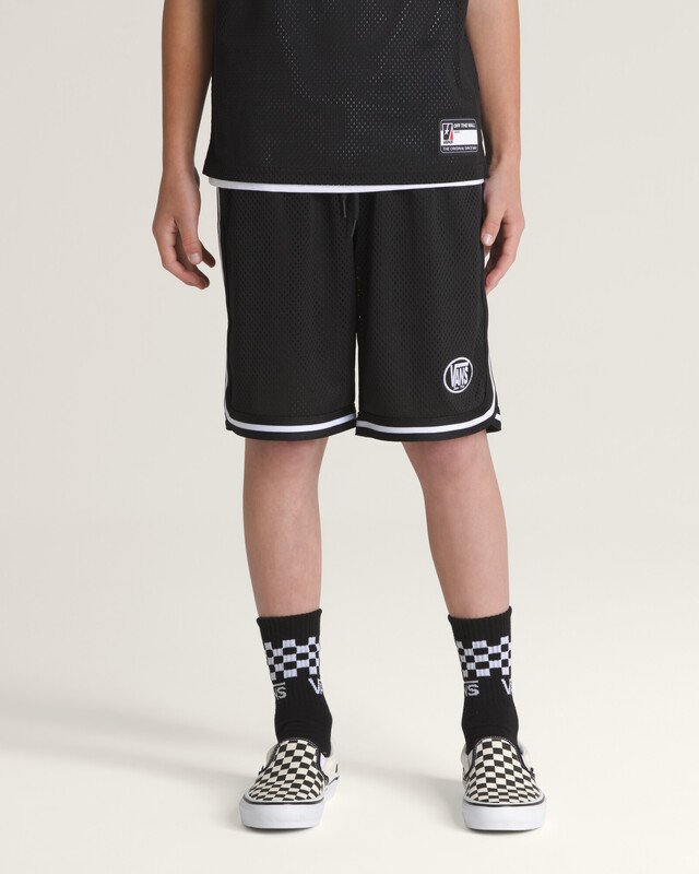 Bermuda Classic Oval Loose Basketball Short Ss Black Infantil