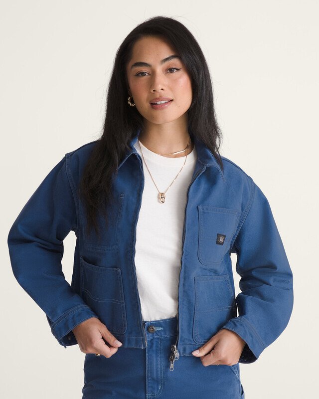 Jaqueta Emily Boxy Workwear True Navy