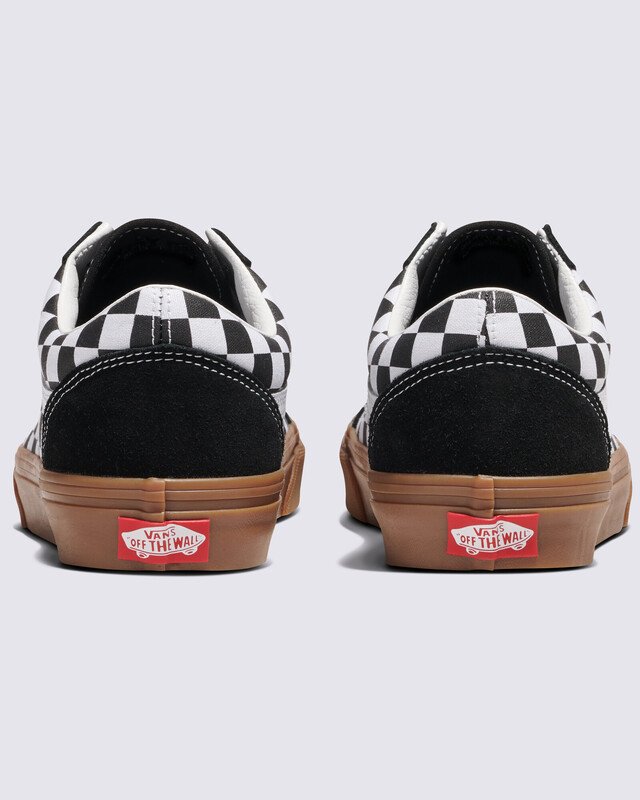 Tênis Old Skool Fat Lace Checker Black