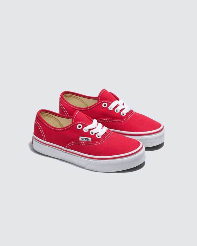 Tênis Authentic Infantil Red True White