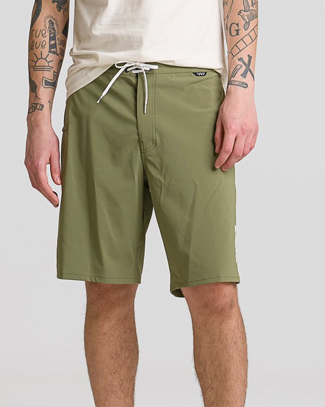 Boardshort The Daily Solid Olivine