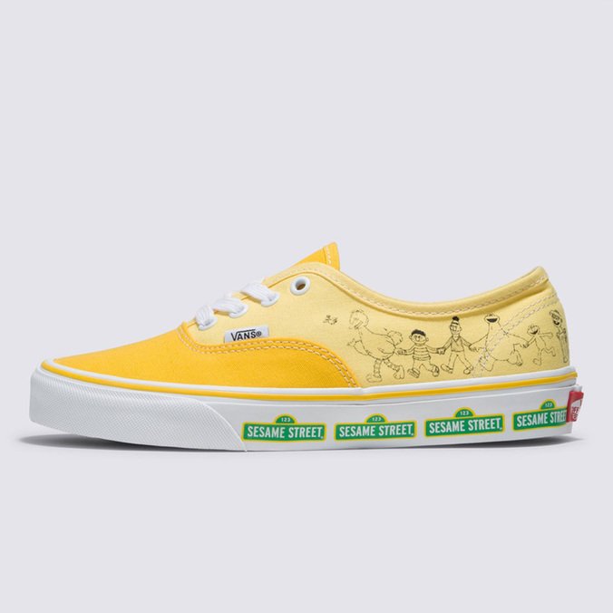Tênis Authentic Vila Sésamo Yellow