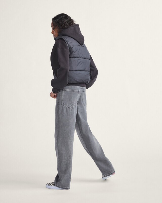 Calça Sirelle 5 Pocket Puddles Grey Wash