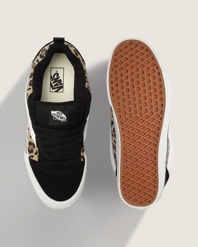 Tênis Knu Skool Leopard Black White