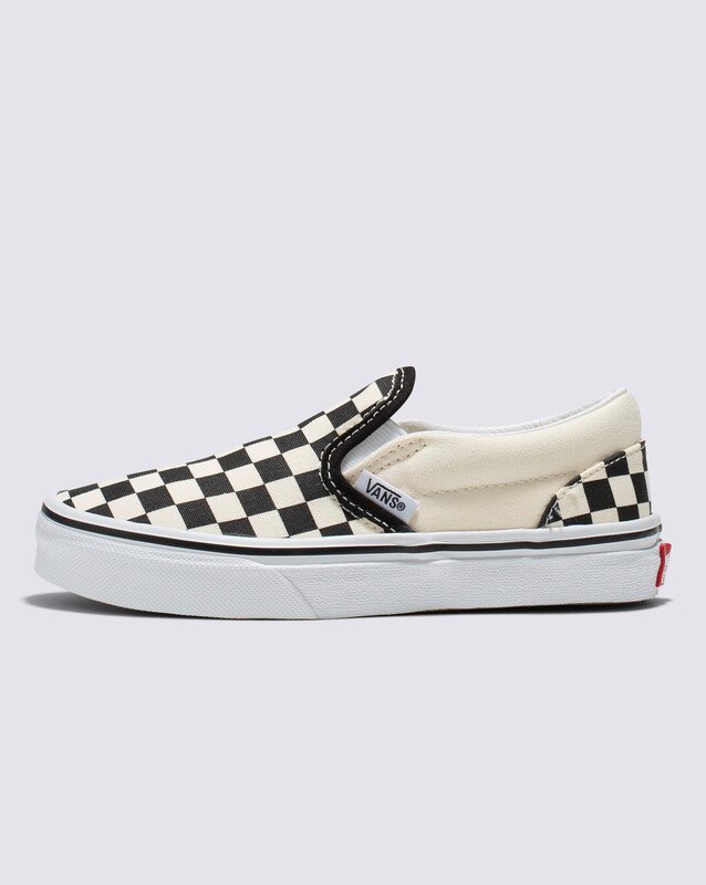 Tênis Slip-On Infantil Black White