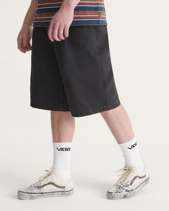 Bermuda Authentic Chino Baggy Elevation Charcoal Grey