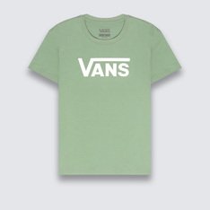 Clássico Vans é atemporal. Autenticidade “Off The Wall” na essência. Um visual tradicional que nunca sai de moda. A Camiseta Flying V Crew Girls Ss Compl. Ultra Neo Vr3 Iceberg Green é icônica e não passa despercebida. De silhueta clássica com corte que veste mais solta ao corpo, a camiseta infantil de manga curta Vans é confeccionada em tecido 100% algodão. Apresenta gola canelada, costuras aparentes em pespontos nas mangas e barra, com etiqueta tecida Vans aplicada na lateral. Apresenta estampa frontal icônica com assinatura Vans em “Drop V” centralizado na altura do peito, em silk à base d’água. Perfeita para todos os momentos. Tipo de caimento: clássico. 
Características do produto: 
• Camiseta infantil Vans; 
• Confeccionada em tecido 100% algodão; 
• Gola canelada e costuras aparentes em pespontos nas mangas e barra; 
• Estampa frontal icônica com assinatura Vans em “Drop V” centralizada na altura do peito, em silk à base d’água.