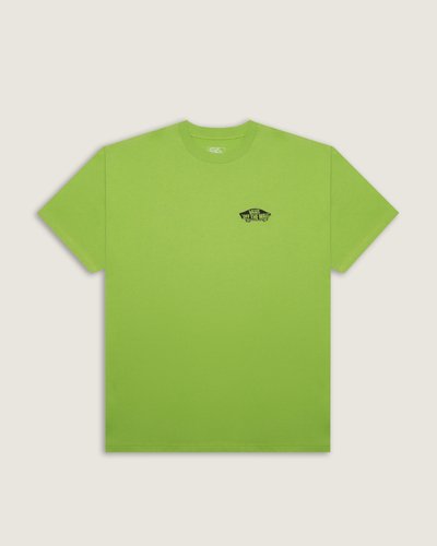 Com construção em malha KNIT e modelagem clássica, a Camiseta Manga Curta Double Standard Lime Burst traz estampa em silk que adiciona textura ao visual. Conforto e caimento equilibrado, com toque macio e suporte discreto para movimentos do dia a dia. Design direto e autêntico, alinhado ao legado criativo da VANS, atenção aos detalhes e acabamento que privilegia conforto sem excessos