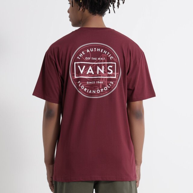 CAMISETA FLORIANOPOLIS SS BURGUNDY