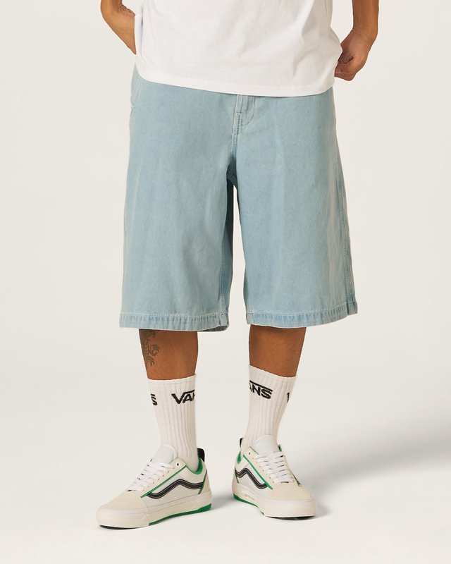 Bermuda Authentic Chino Baggy Denim Light Stonewash