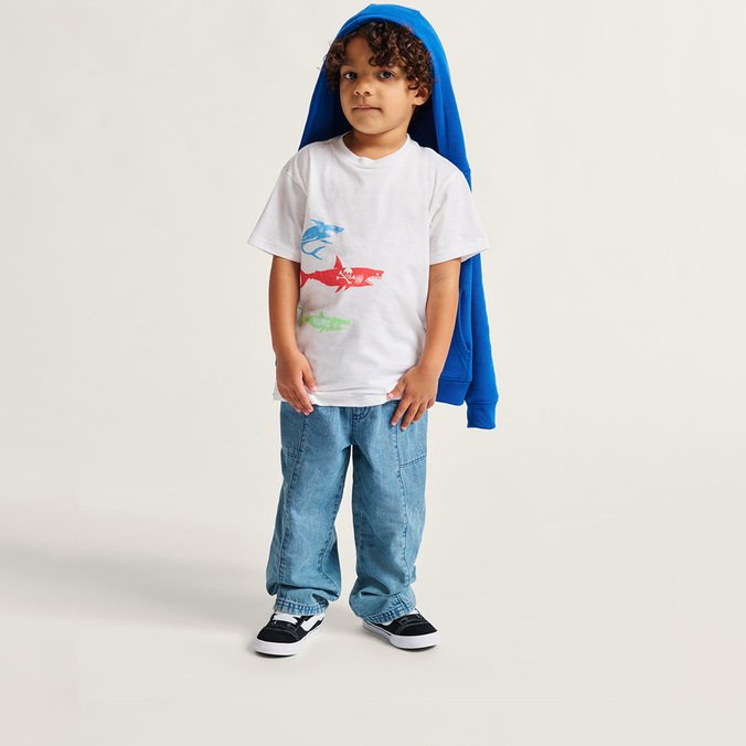 Camiseta The Pack Ss White Infantil