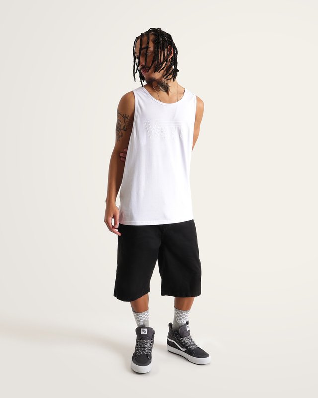 Regata Manga Curta Classic Drop V White