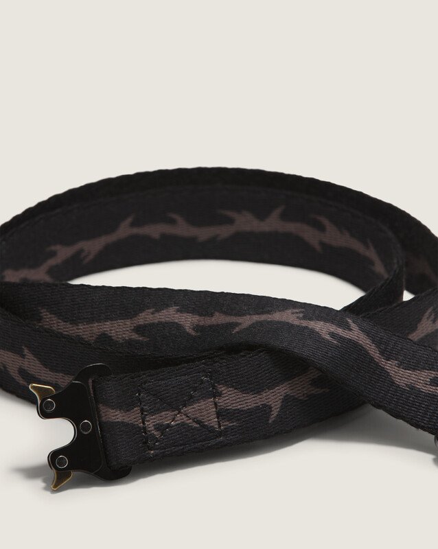 Cinto Skate Thorn Web Belt Black