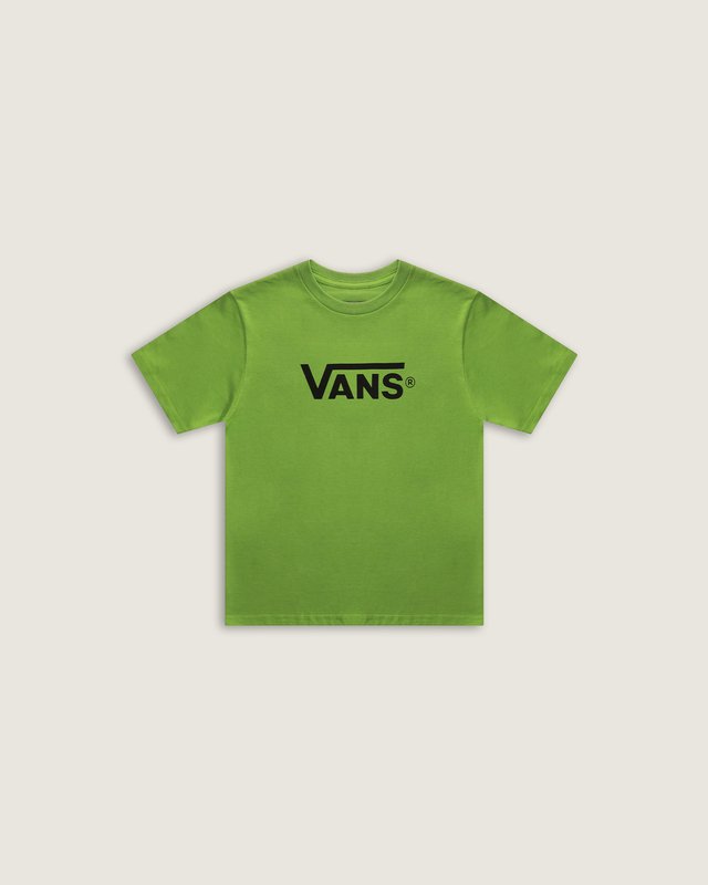 Camiseta Manga Curta New Vans Classics Lime Burst Infantil
