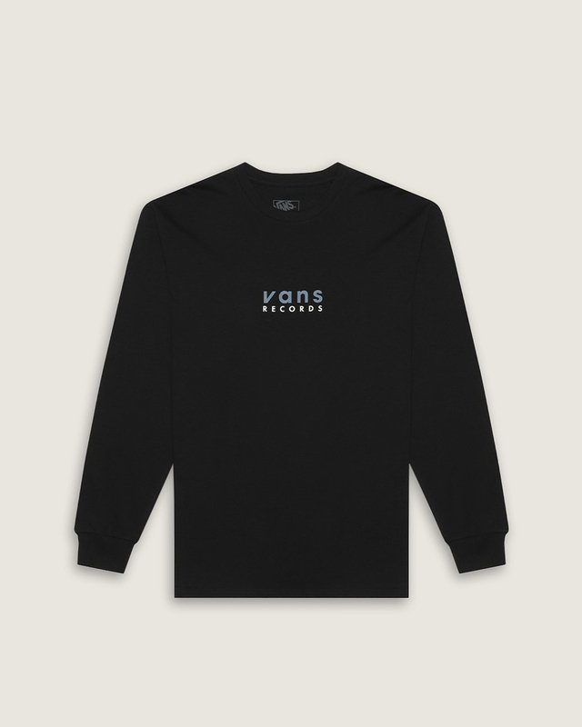 Camiseta Vans Records Ls Black