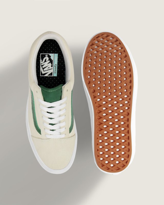 Tênis Old Skool Comfycush Antique White Green