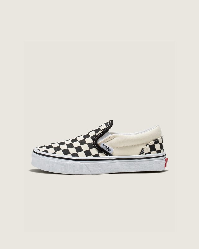 Tênis Slip-On Infantil Black White